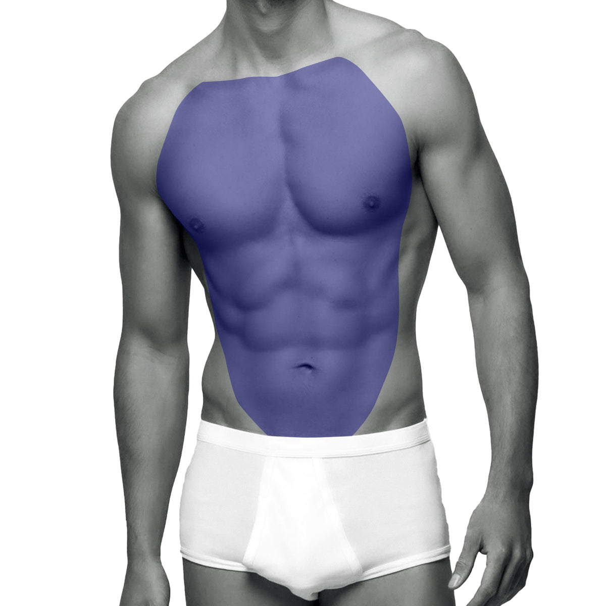 Full Torso Laser Hair Removal For Men
