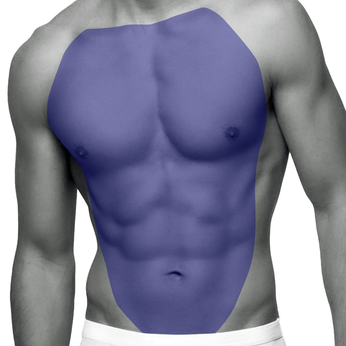Full Torso Laser Hair Removal For Men
